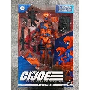 GI Joe Classified Series Alley Viper 6" Action Figure 2021 Hasbro New Sealed #34